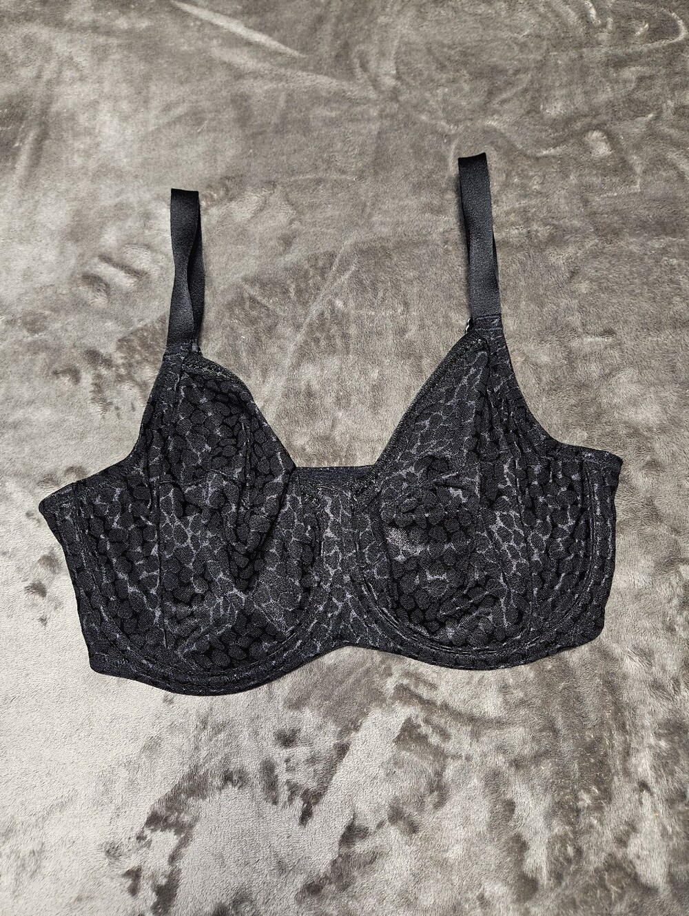 Wacoal Black Underwire Bra - Women Intimates & Sleepwear 855107 34DDD